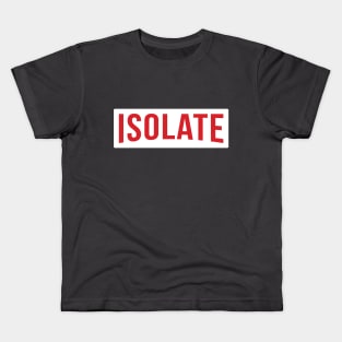 Isolate (on white bg) Kids T-Shirt